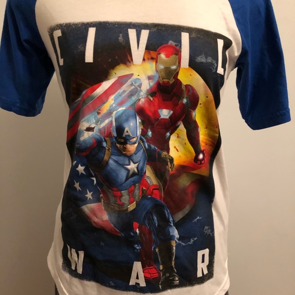 Captain America Civil War Tshirt 